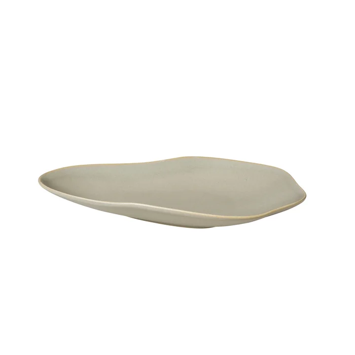 The Limfjord plate from Broste Copenhagen in light grey