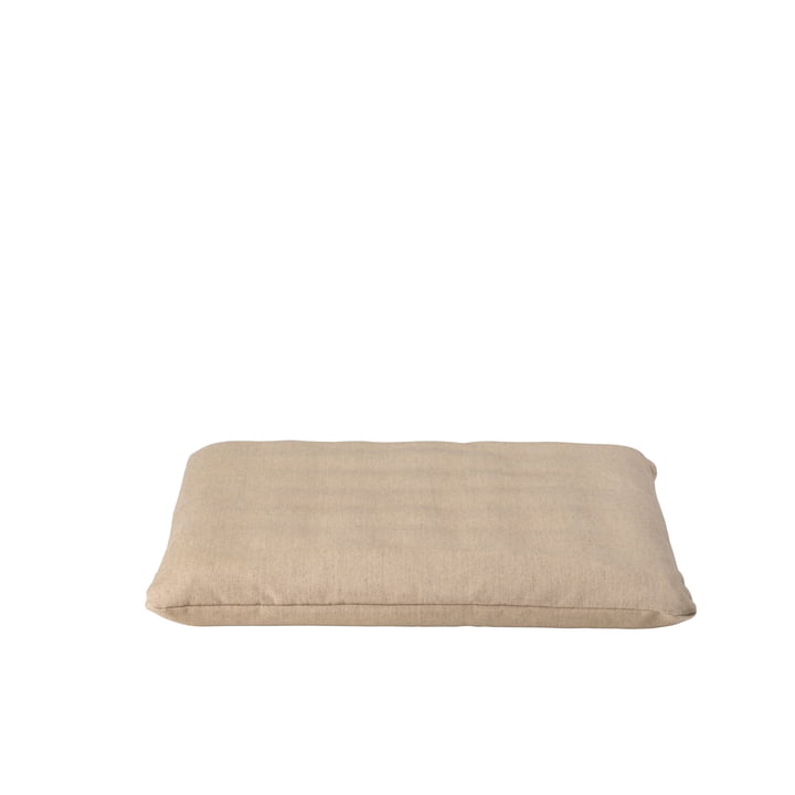 The cushion for Gerda from Broste Copenhagen in beige, 44 x 42 cm