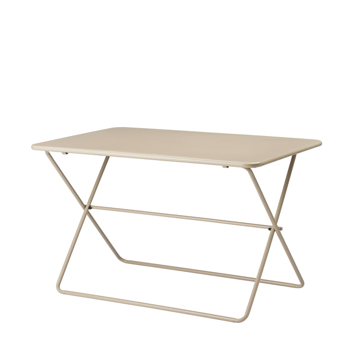 The Gerda table Outdoor from Broste Copenhagen in simply taupe, 120 x 80 cm