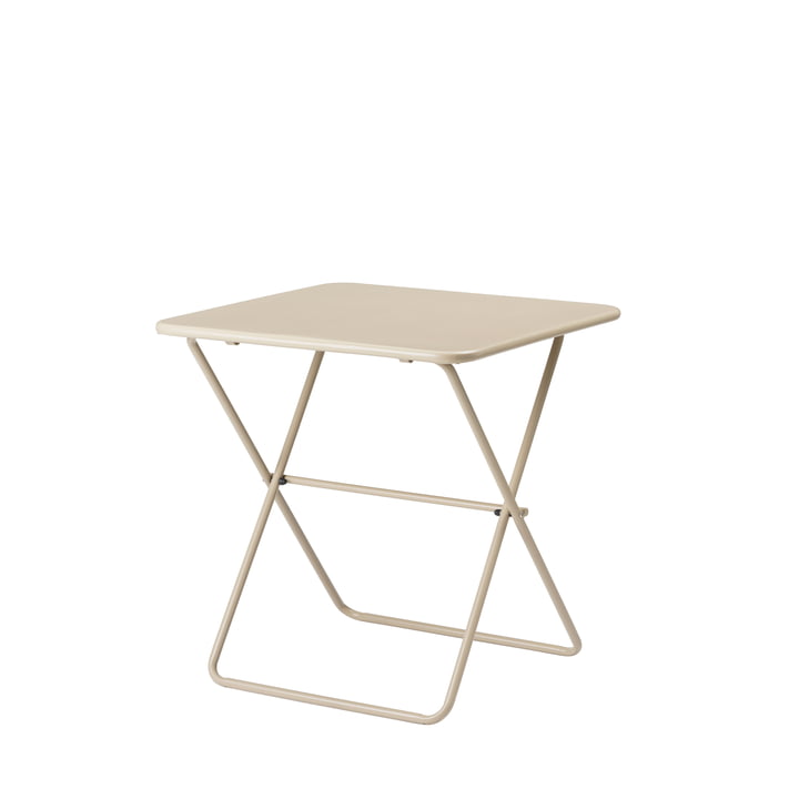 The Gerda table Outdoor from Broste Copenhagen in simply taupe, 70 x 70 cm