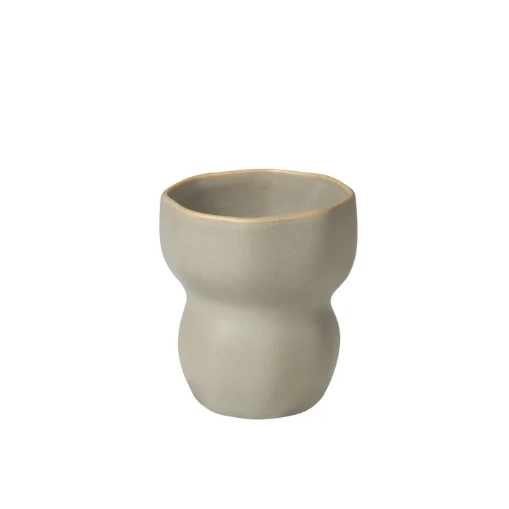 The Limfjord mug from Broste Copenhagen in light grey, 200 ml