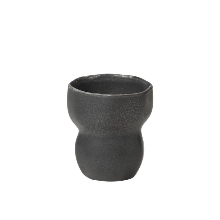 The Limfjord mug from Broste Copenhagen in dark grey, 200 ml