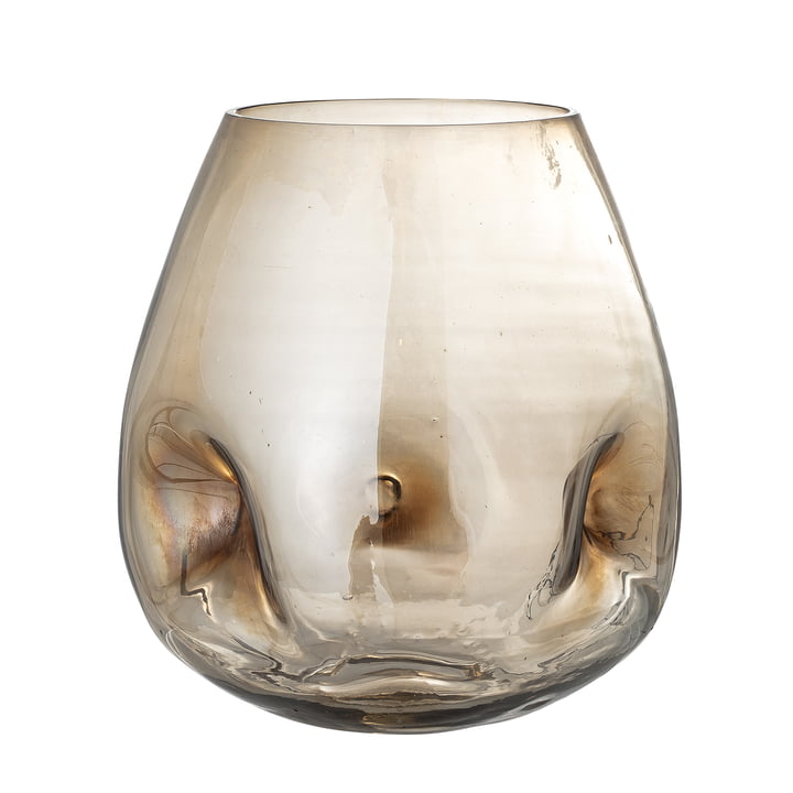 The Ifza Vase from Bloomingville in brown, H 20 cm