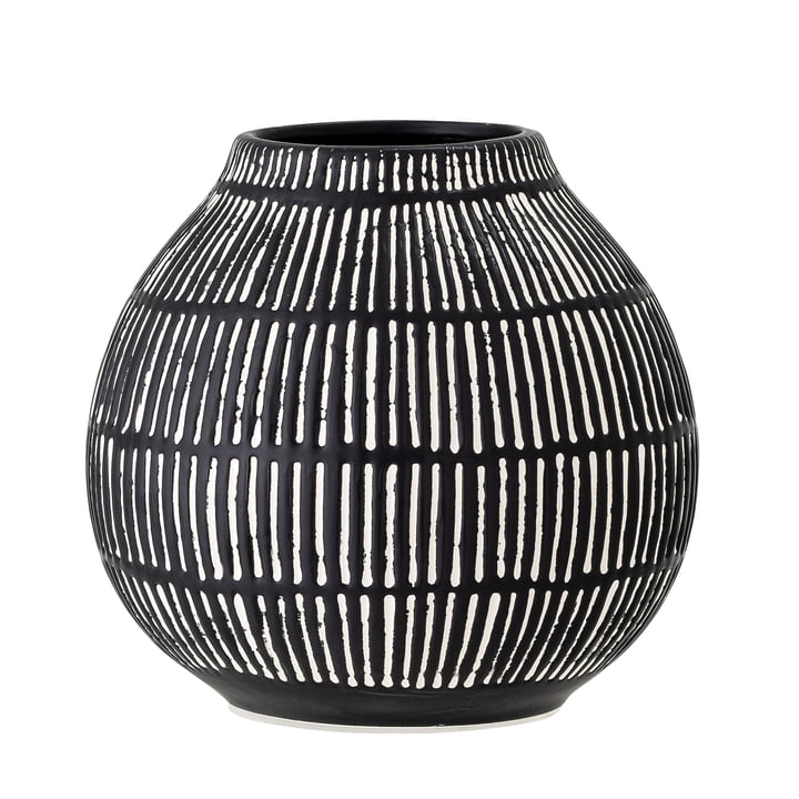 The Elceda vase from Bloomingville in black, H 14,5 cm