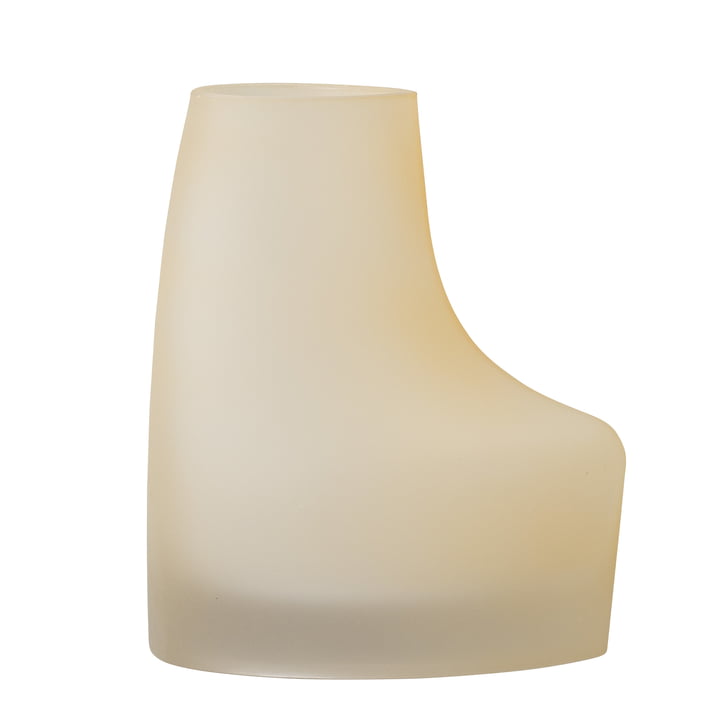 Anda Vase, h 17 cm, from Bloomingville in yellow
