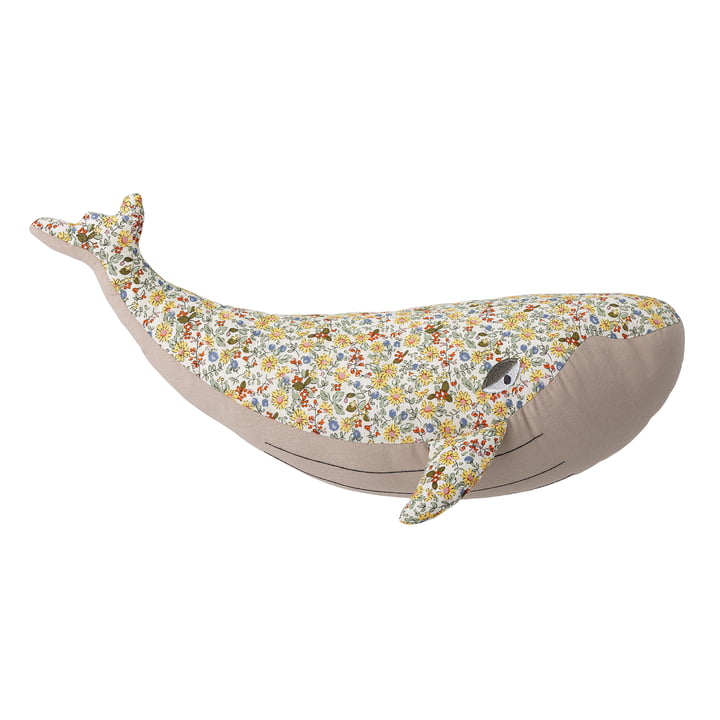 Gunne Soft Cuddly toy whale from Bloomingville in yellow
