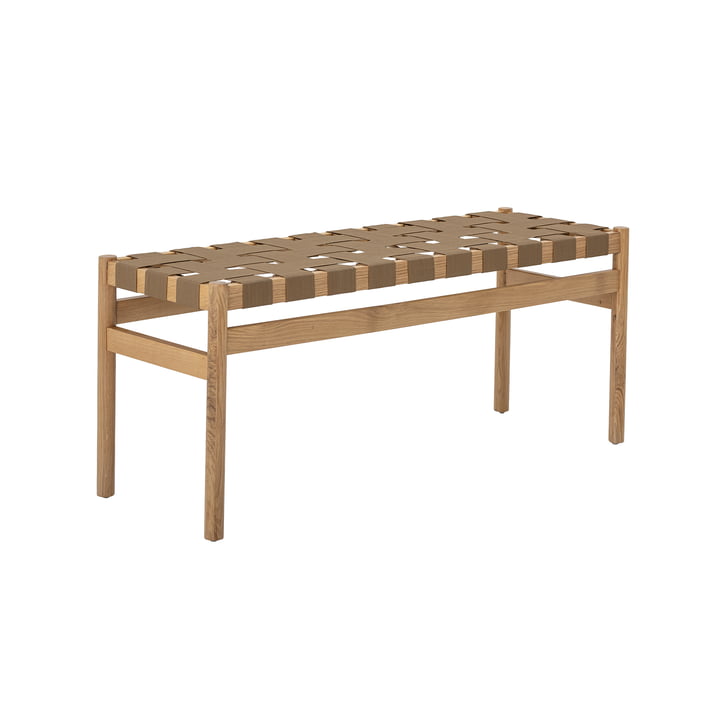 Roel Bench from Bloomingville in natural oak / brown