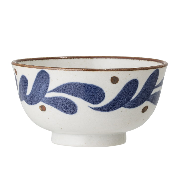 The Camellia bowl from Bloomingville , Ø 16,5 cm, blue / white