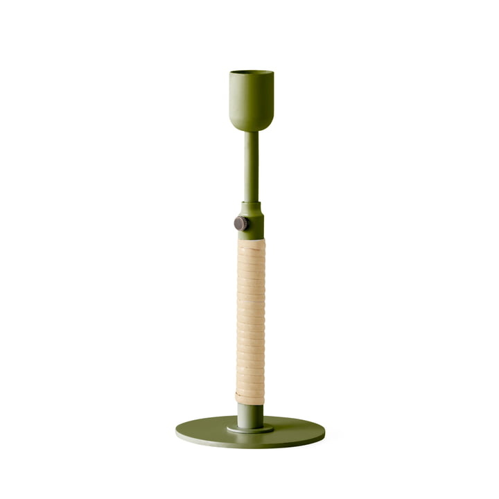 Audo - Duca candlestick, olive green