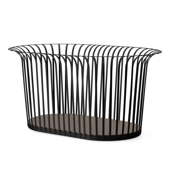 Ribbon Basket, Ø 30 cm, black from Audo