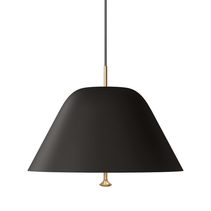Levitate pendant lamp, Ø 40 cm, black / brass by Menu