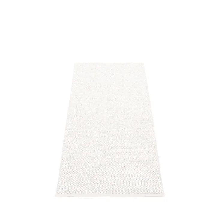 Svea Carpet, 70 x 160 cm, white metallic from Pappelina