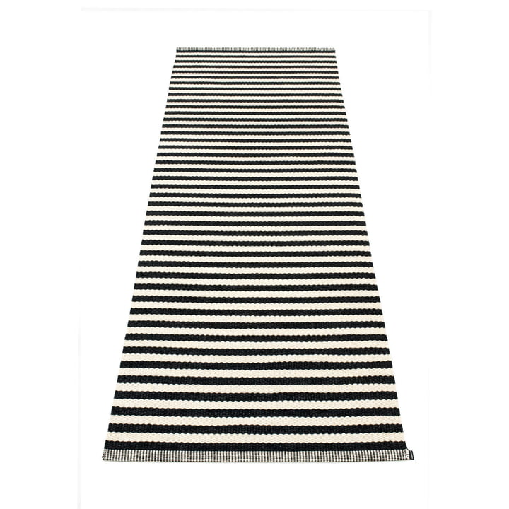 Duo Carpet, 85 x 260 cm, black from Pappelina