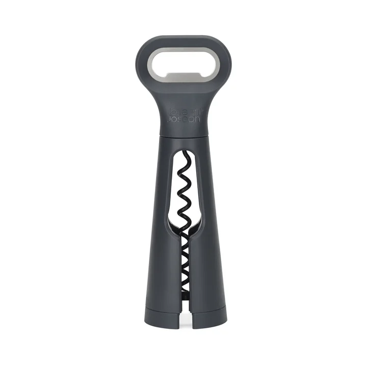 The BarStar 3-in-1 bottle opener from Joseph Joseph , grey
