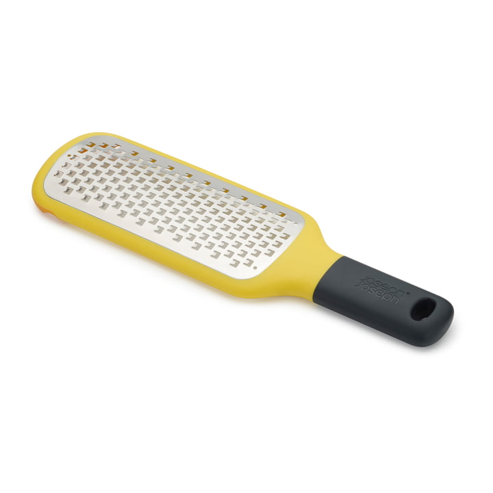 The Grip-Grater flat grater from Joseph Joseph in coarse / yellow