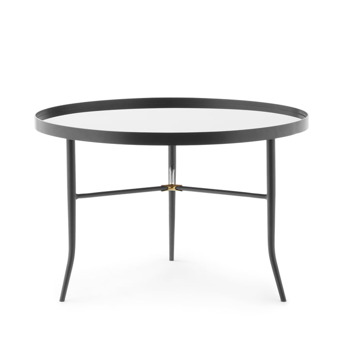 The Lug side table from Normann Copenhagen , Ø 68 cm, grey