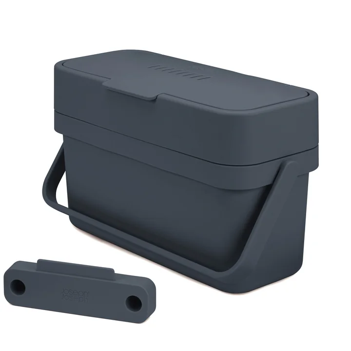 The Compo 4 organic waste bin incl. holder from Joseph Joseph in graphite