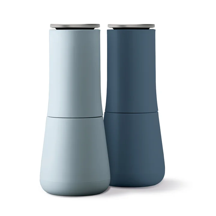 The Milltop salt and pepper mill set from Joseph Joseph in sky