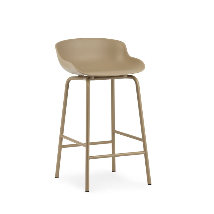 The Hyg bar stool from Normann Copenhagen , 65 cm, sand