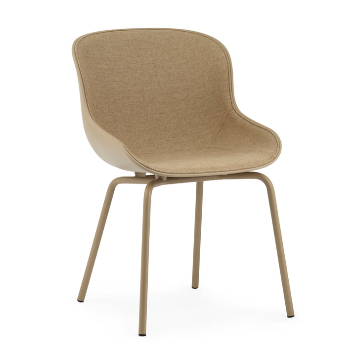 The Hyg Chair front pad from Normann Copenhagen in sand / Main Line Flax