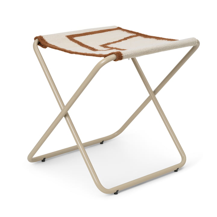 The Desert stool by ferm Living in cashmere / shape
