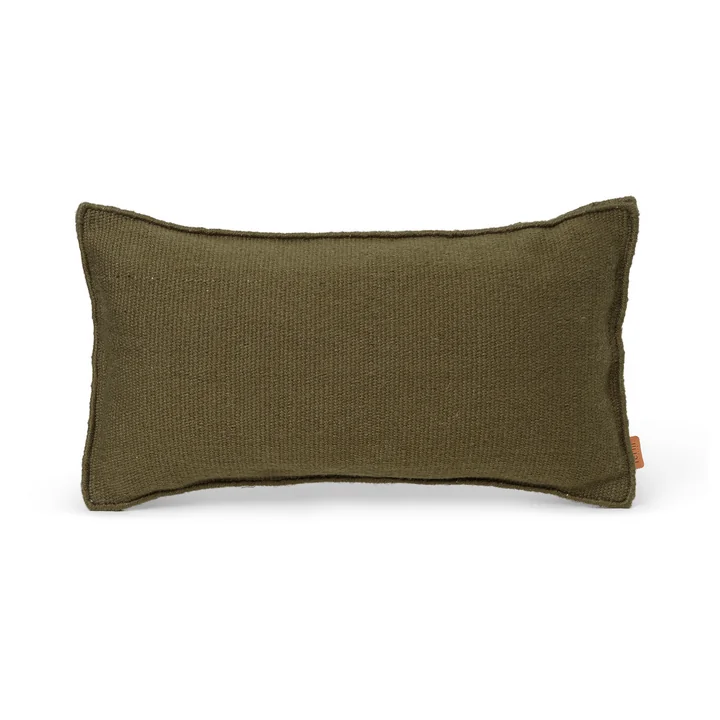 The Desert cushion from Ferm Living in olive