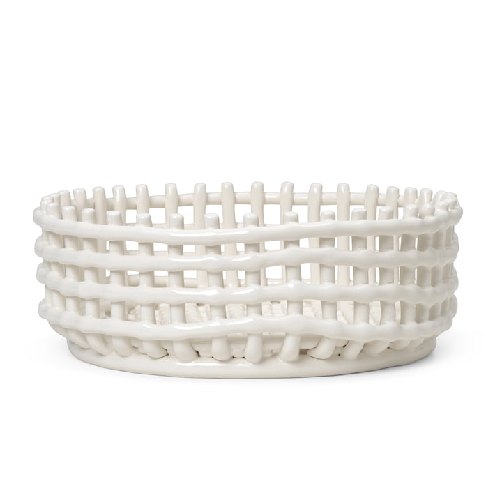 The ceramic Centerpiece from ferm Living in off-white
