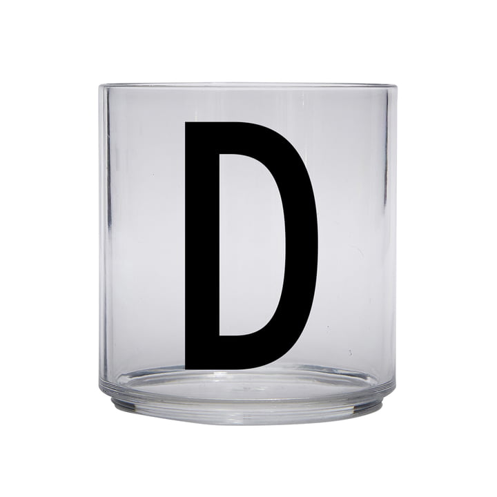 The AJ Kids Personal drinking glass from Design Letters , D