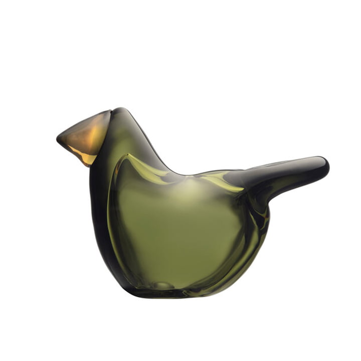 The Birds by Toikka Flycatcher from Iittala , moss / copper