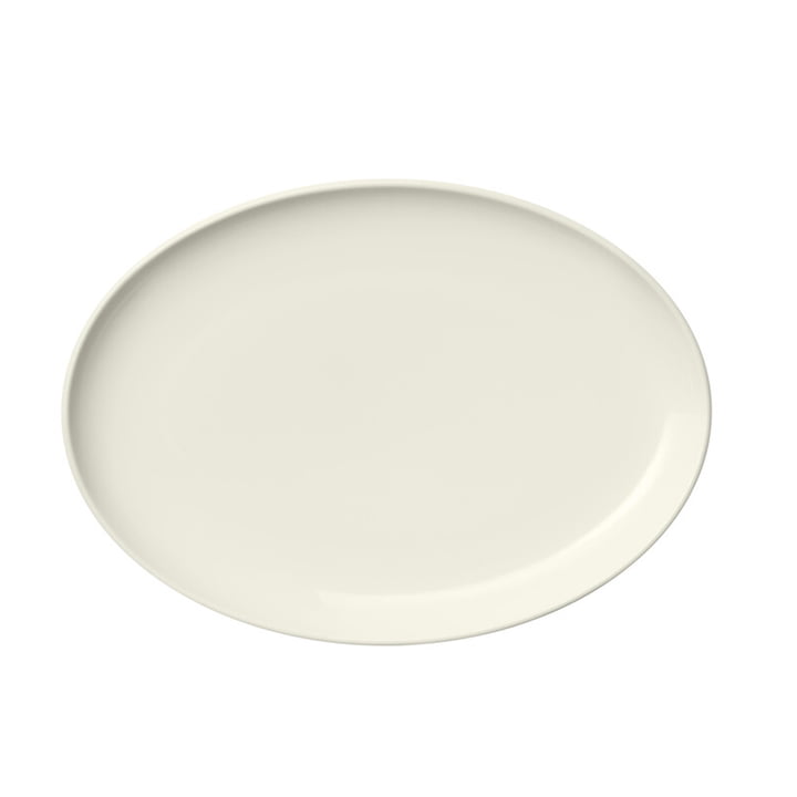The Essence plate from Iittala , oval 25 cm, white