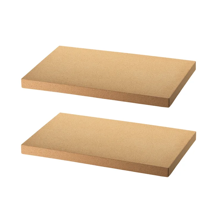 Cork pad, W 19 x D 30 cm, brown (set of 2) from String