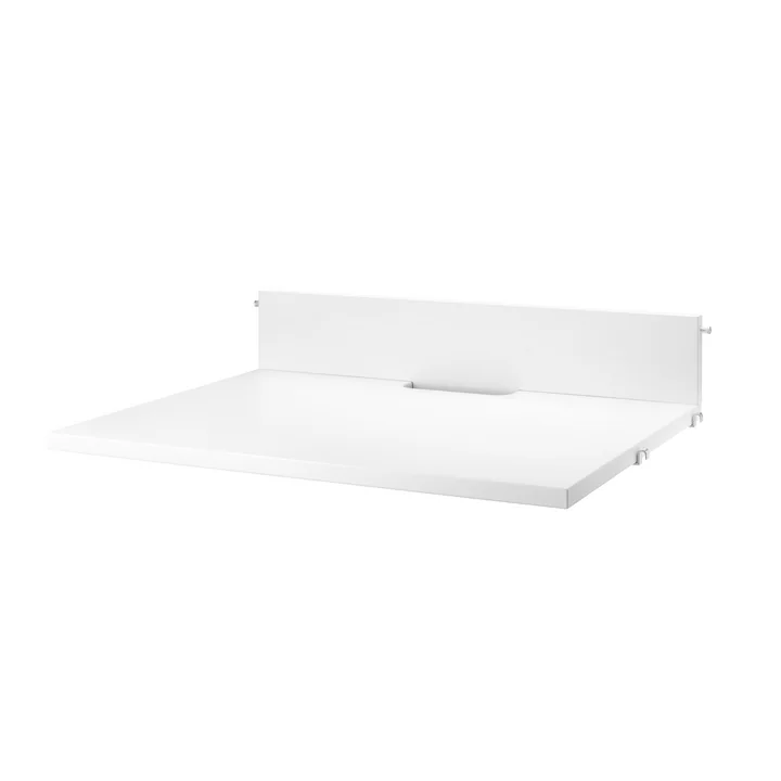 Media shelf, 47 x 58 cm, white from String