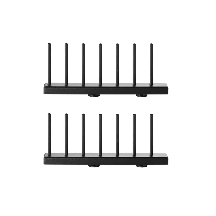 Plate holder, 20 cm black (set of 2) by String
