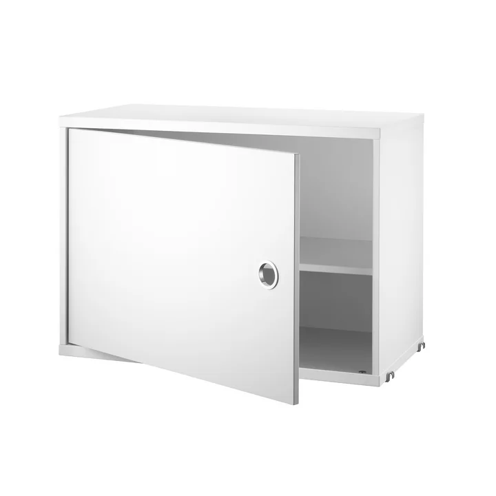 Cupboard module with door, 58 x 30 cm, white from String