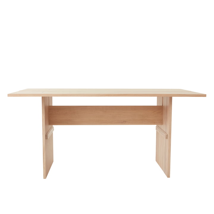 The Kotai table from OYOY , 160 x 80 cm, oak white pigmented