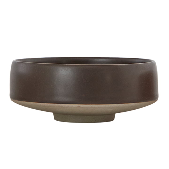 The Hagi bowl from OYOY , Ø 20 x H 8,5 cm, brown