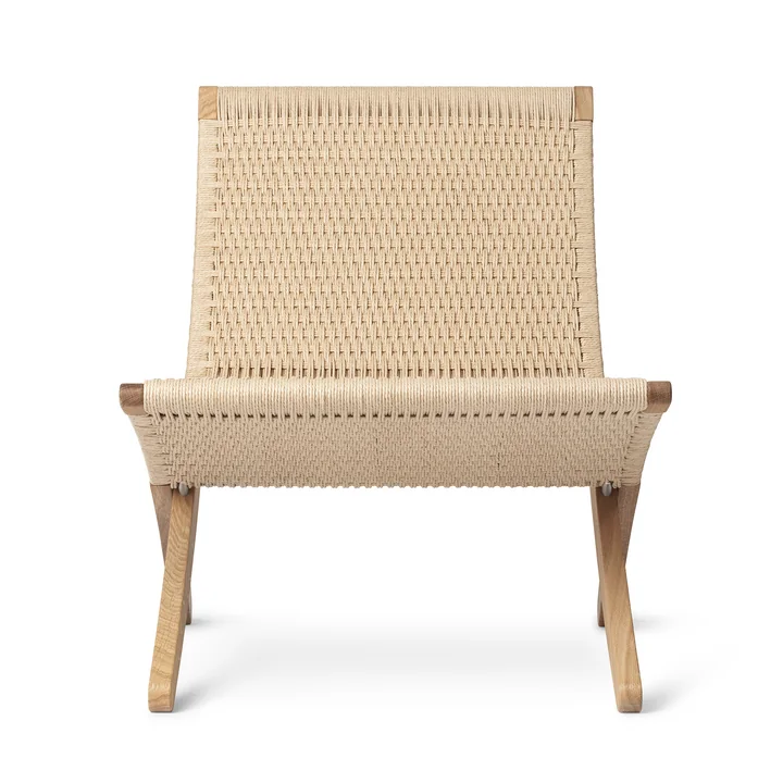 MG501 Cuba Chair from Carl Hansen in the natural wicker / oak version