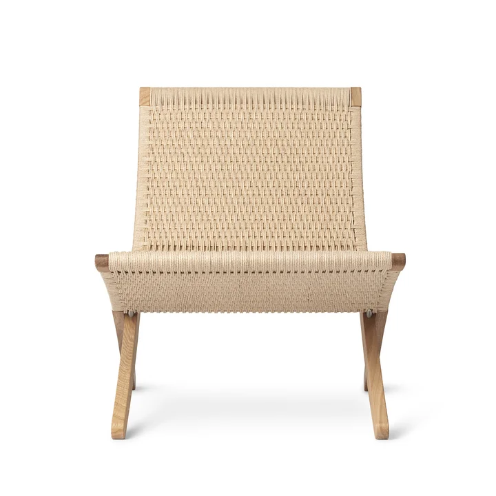 Carl Hansen - MG501 Cuba Chair, natural wicker / oak
