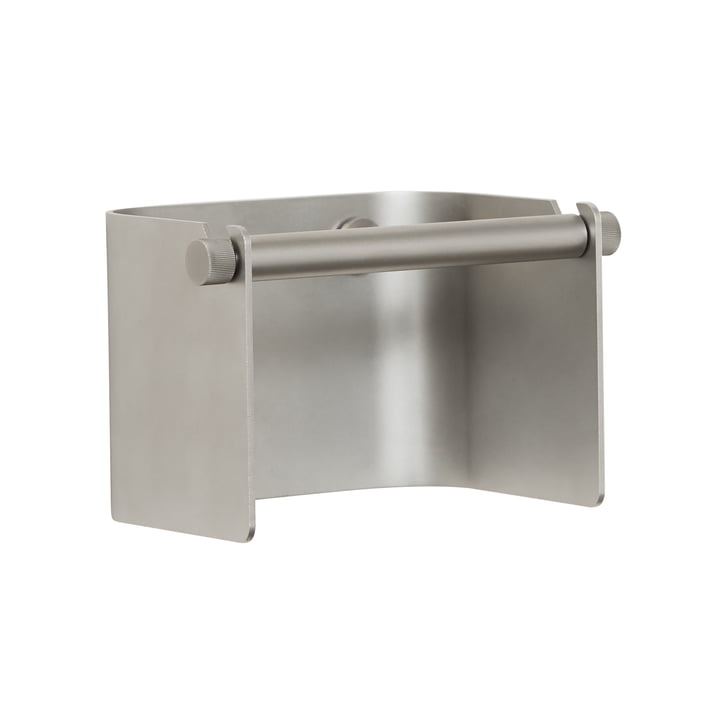 Arc Toilet paper holder, chrome matt from Form & Refine