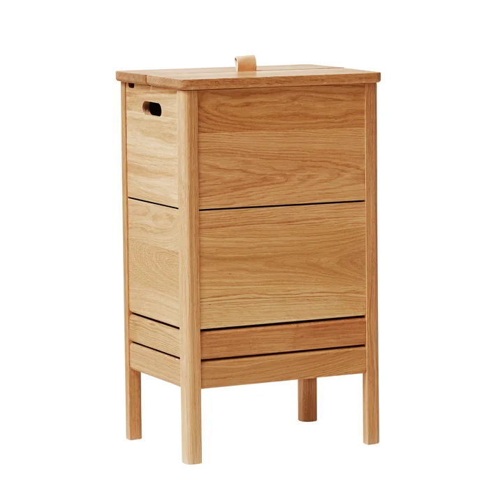 A Line Laundry box, oak from Form & Refine