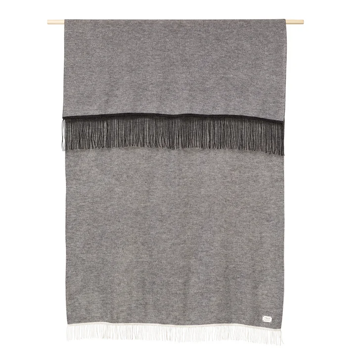 Aymara Blanket, 130 x 190 cm, Moulinex, gray by Form & Refine