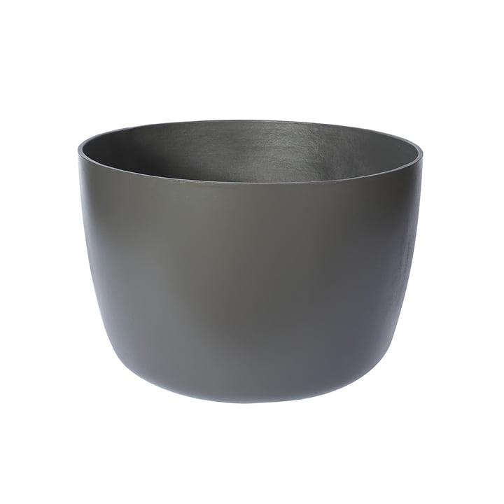 The Kyoto plant pot low from Eternit , Ø 44 x 36 cm, anthracite