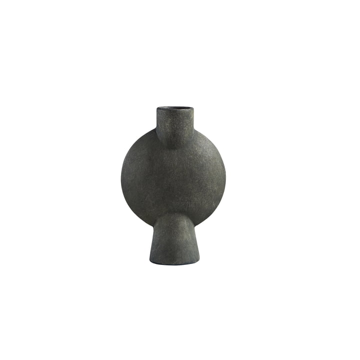 The Sphere Vase Bubl Mini from 101 Copenhagen, dark gray