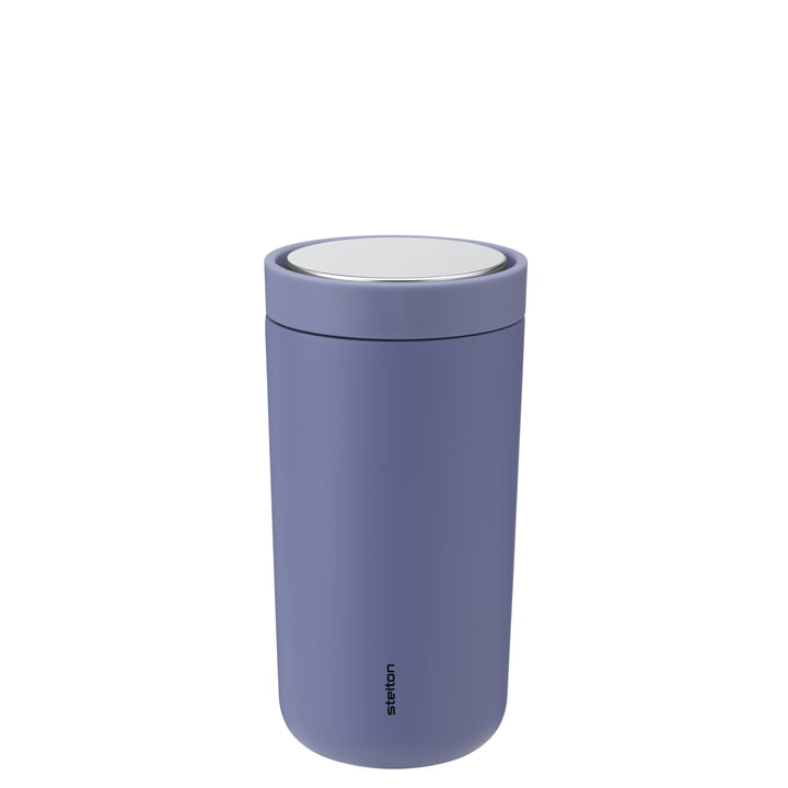 The To Go Click Mug from Stelton , 0,2 l, double-walled, soft lupin