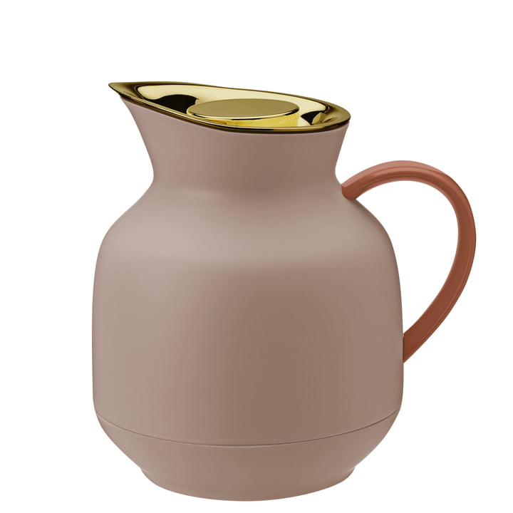 The Amphora tea insulated jug from Stelton , 1 l, soft peach