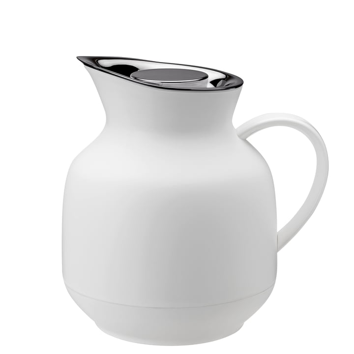 The Amphora tea insulated jug from Stelton , 1 l, soft white