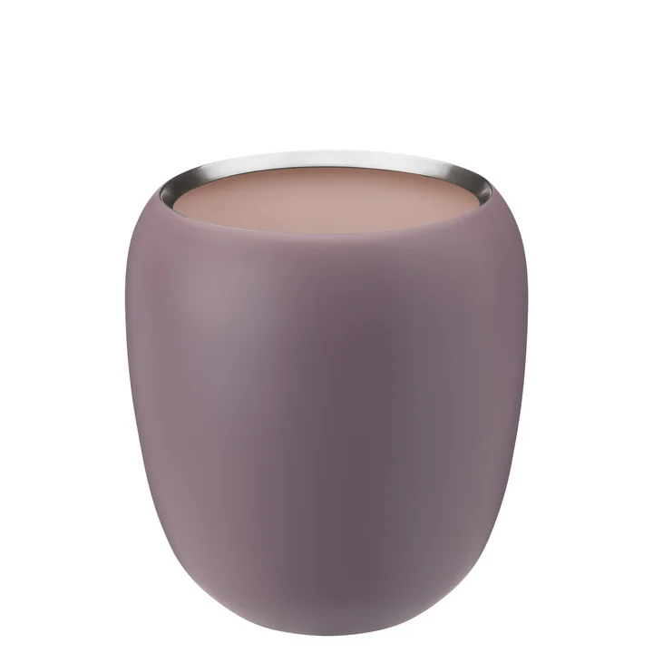 The Ora vase small from Stelton , dusty rose / powder