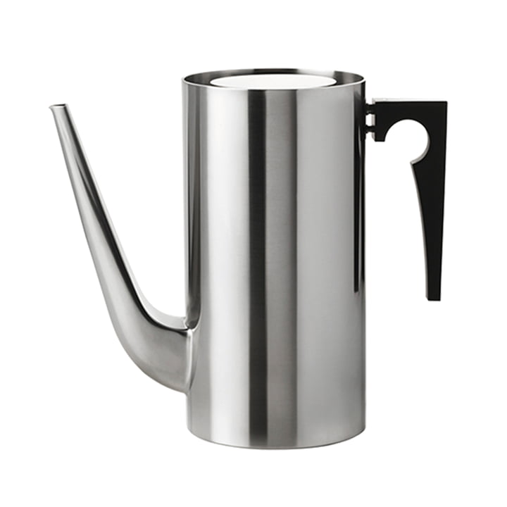 The AJ coffee pot from Stelton , 1. 5 l, stainless steel