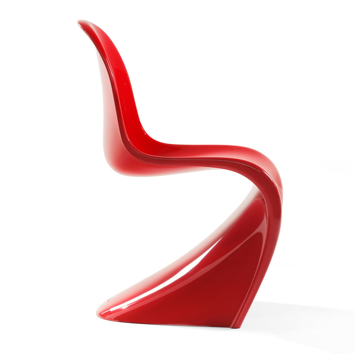 Panton Chair Classic, red from Vitra