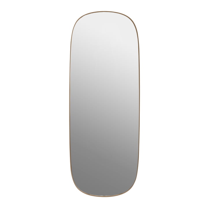 The Framed Mirror , large from Muuto , rose / clear glass